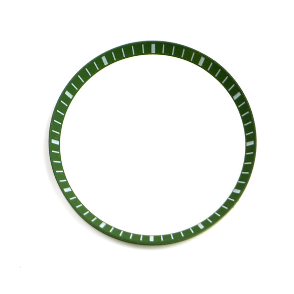 SKX007/SRPD Chapter Ring: Green with White Index